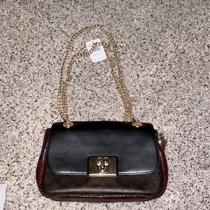 Coach cross body purse